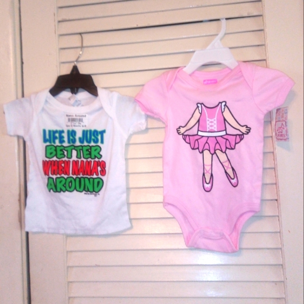 NEW SIZES 6/9 - 12MOS INFANT T- SHIRT